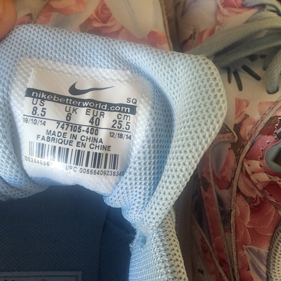 Nike Air Max 1 Paris City Collection Women's Size 8.5 (747105-400) - Picture 11 of 13